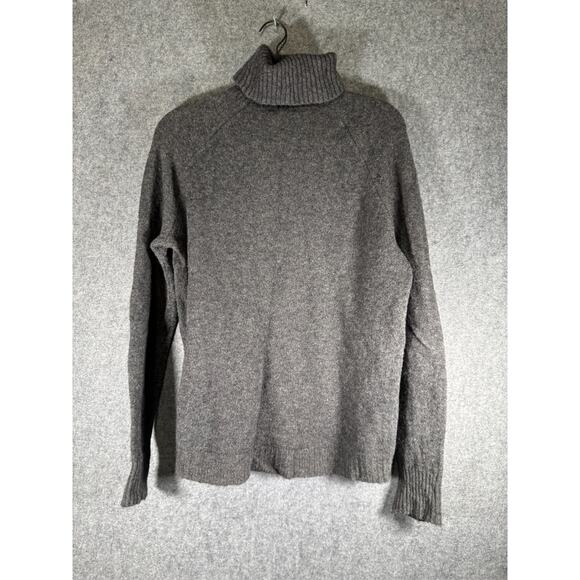J Crew Sweater Women M Turtleneck Long Sleeve‎ Wool Alpaca Old Money Quiet Lux - Picture 7 of 8